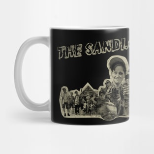 the sandlot vintage // black white design T-Shirt Mug